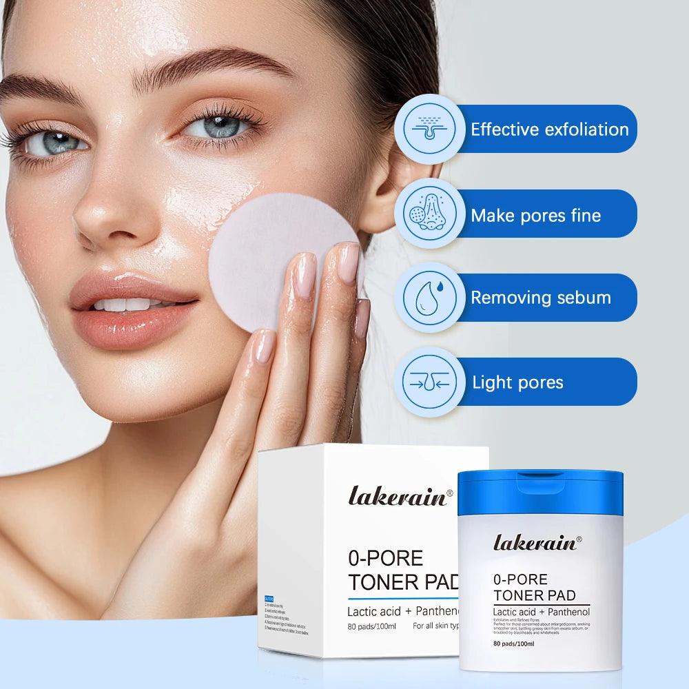 Zero Pore Pad 2.0 Double Textured Facial Toner for Exfoliating and Smoothing Pores Korean Skin Care Pad for All Skin Types 70Pcs
